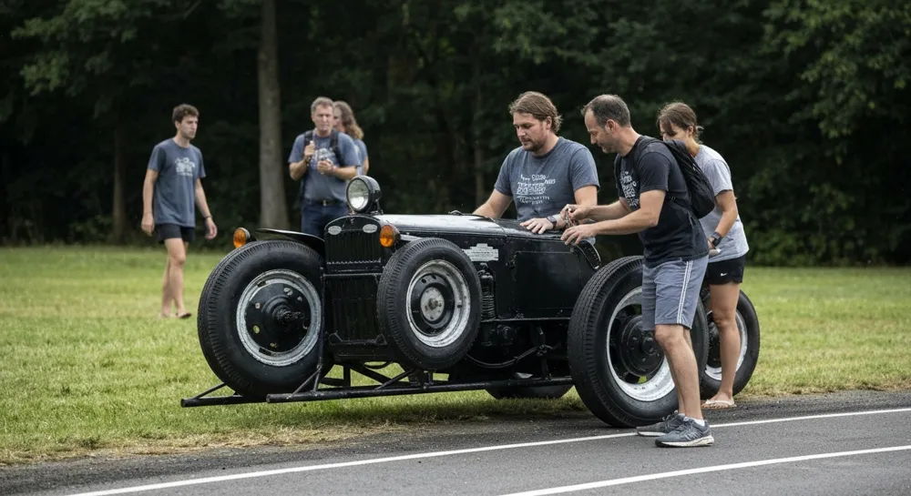 Абстрактные фигуры, иллюстрирующие рост и риски искусственного интеллекта.