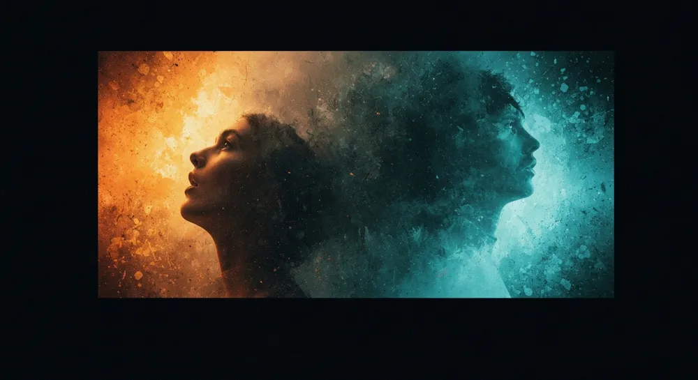 Formes abstraites représentant les fluctuations des marchés.