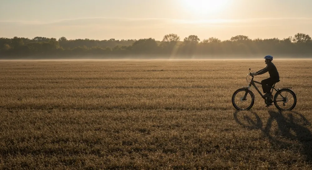 Formas abstractas que representan el crecimiento y el cambio en Fujian.