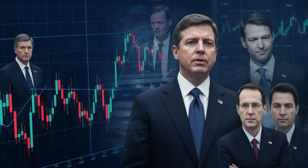 Abstrakte Formen, die medizinische Netzwerke und Zusammenarbeit darstellen.