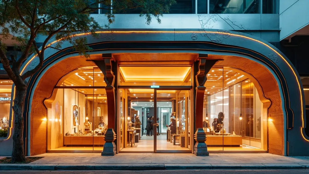 La tienda del futuro de 罗森 en Tokio