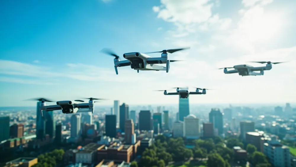 Drones Take Flight: Revolutionizing Entertainment and Urban Environments