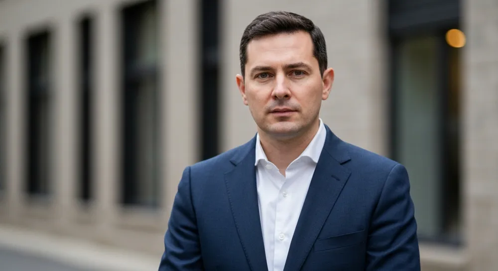 Una balanza equilibrada con un lado lleno de símbolos monetarios y el otro lado con nubes de tormenta.
