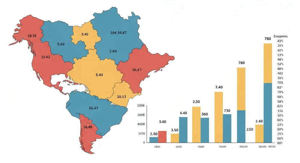 Escalas equilibradas con un fondo de horizonte urbano.