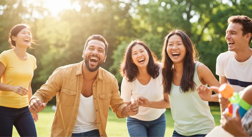 Waagen, die Chancen und Risiken darstellen.