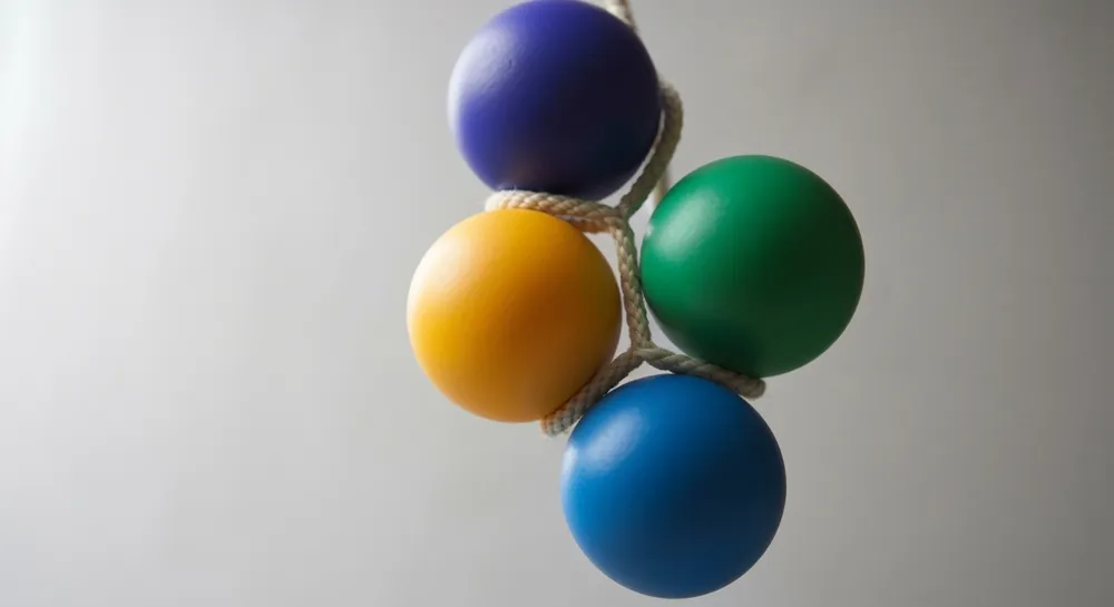 Équilibrer la balance avec l'IA et les symboles médicaux.