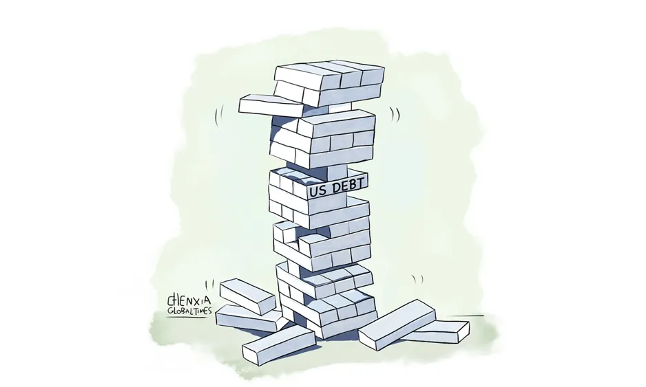 US Net Borrowing Surge Sparks Debt Spiral Concerns