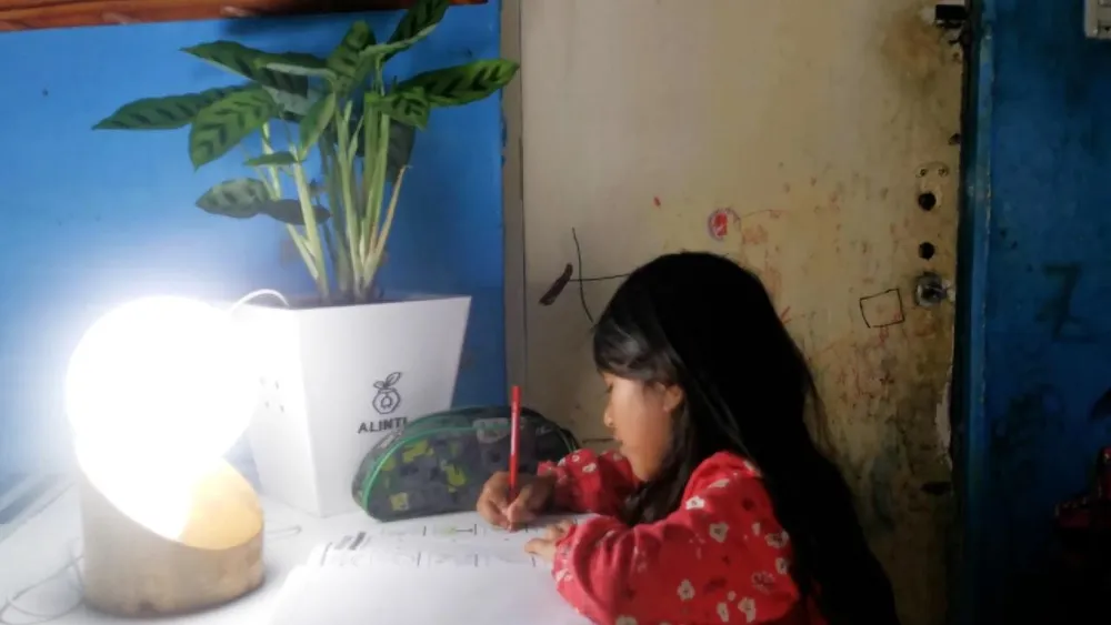 Iluminación impulsada por plantas para comunidades necesitadas