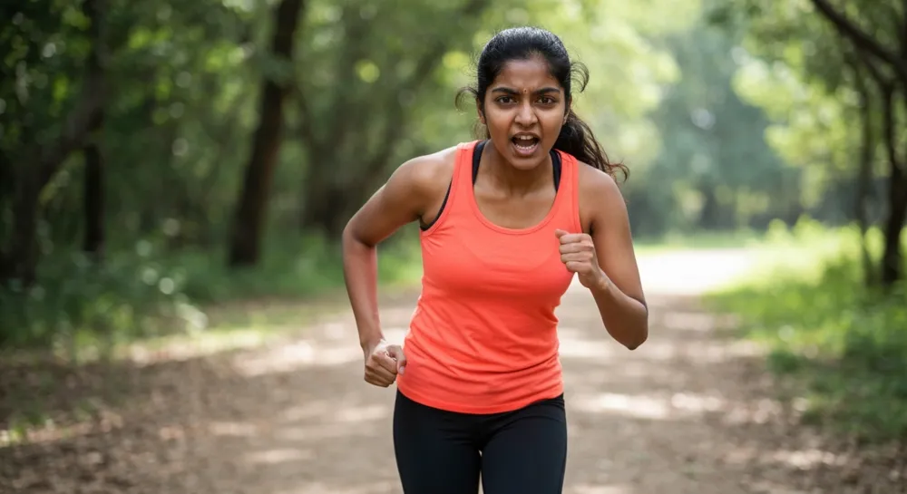 Un ratón de juego roto con los cables deshilachados y expuestos.
