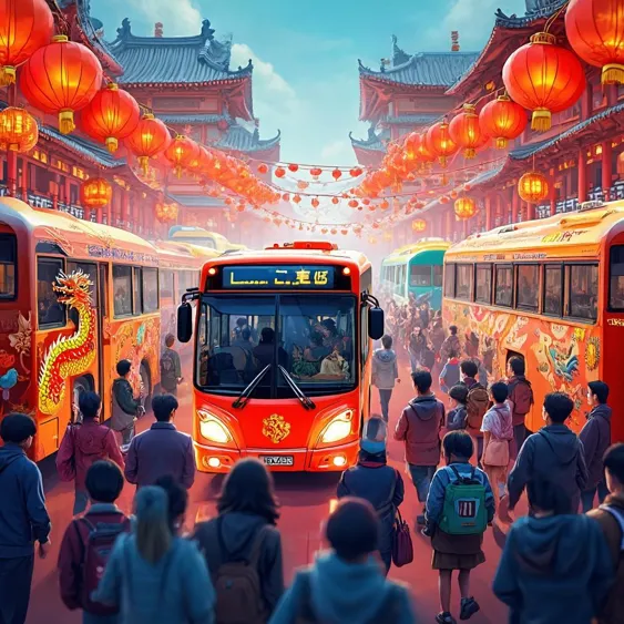 5.907 millones de personas viajaron durante el Festival del Dragón