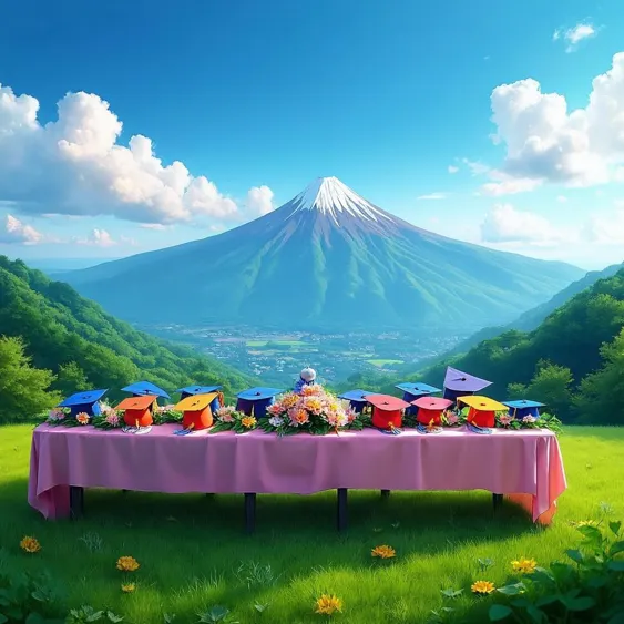 Internationale Abschlussfeier 2025 von Berg Shigoshi und Meer erfolgreich