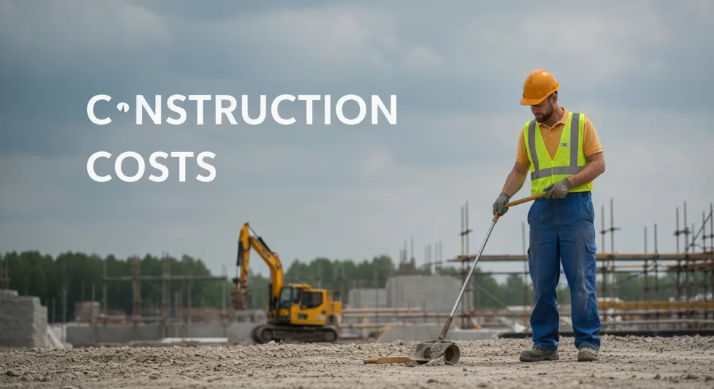 Zementfabrik inmitten sich wandelnder Industrielandschaften.