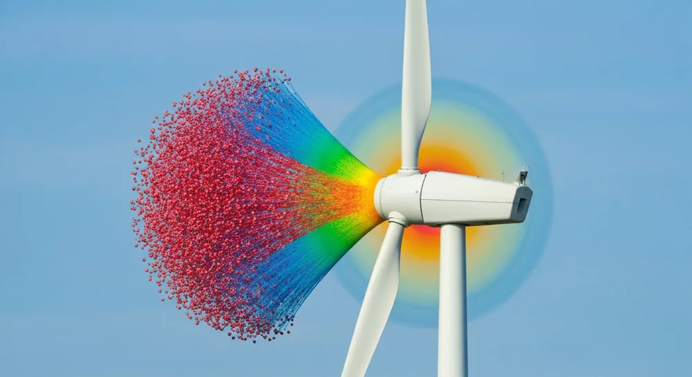 Circuit board with gears and dollar symbols.