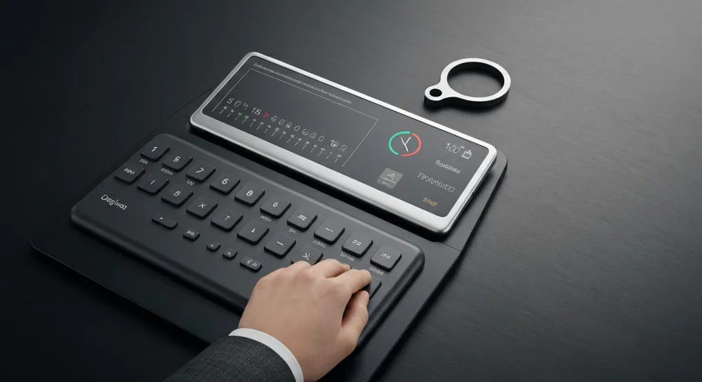 Des formes circulaires représentant des roulements sur fond d'engrenages imbriqués.