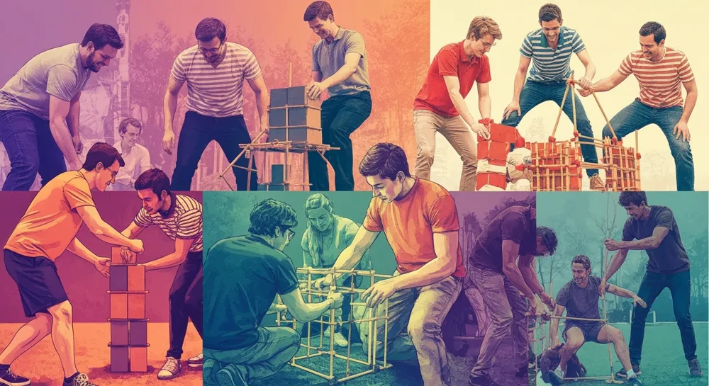 Coloridas ondas de luz a través de cables de fibra óptica.