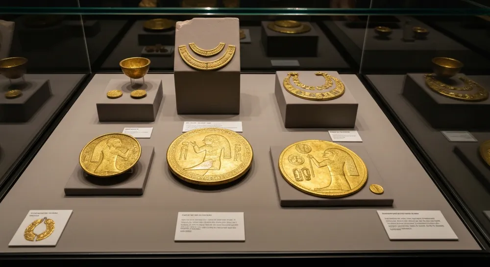 Símbolos de divisas y alcancía rota en medio de gráficos fluctuantes.