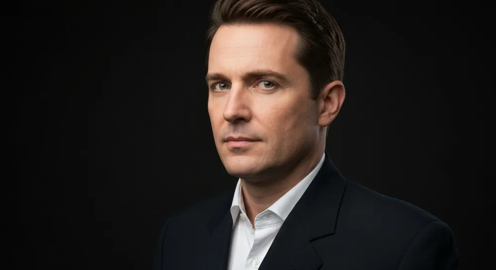 Nubes oscuras con gotas de lluvia sobre un paisaje inundado.