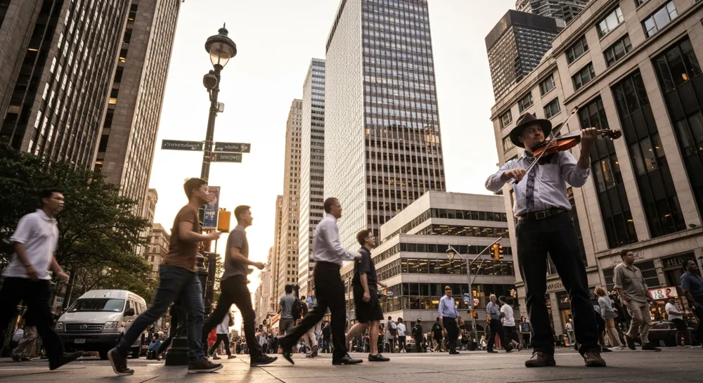 Dynamische Getriebe und Schaltungsmuster, die Fortschritt symbolisieren.