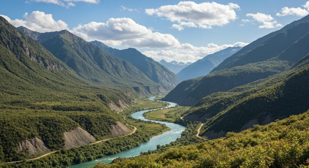 A dynamic montage of banking symbols and shifting arrows.