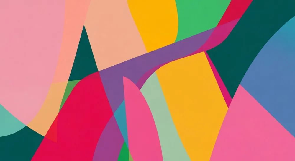 Dynamic shapes of smoke and pollutants near a factory.