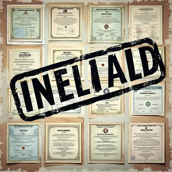 Hinweis zur Ungültigerklärung von Abschlusszeugnissen aus Übersee