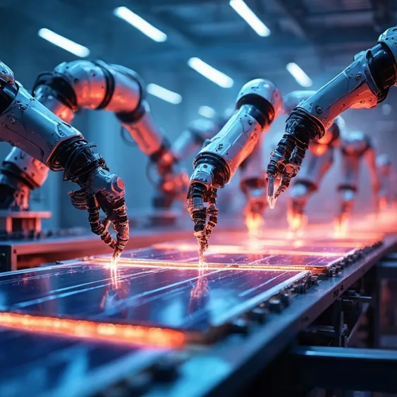 Роботы меняют строительство солнечных ферм, экономя время и деньги