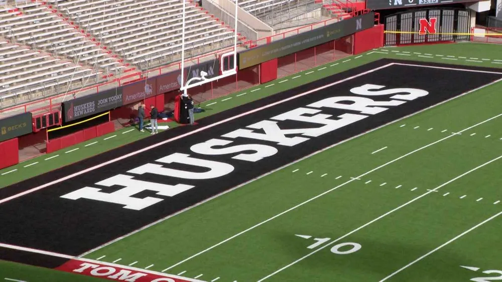'The Black Sea awaits': Memorial Stadium transforms ahead of Nebraska-USC blackout game