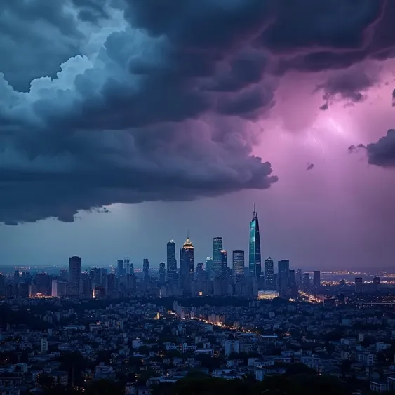 Guangzhou Districts Issue Typhoon Warnings Ahead of Storm