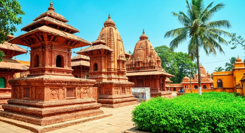 Marchés émergents avec symboles et graphiques financiers.