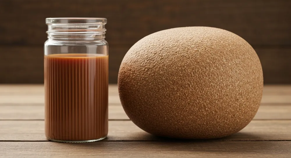 Истребитель парит сквозь облака на закате.