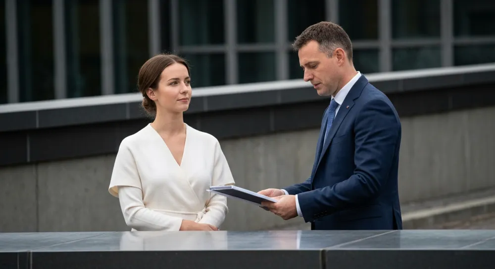 Las llamas envuelven una instalación industrial por la noche.