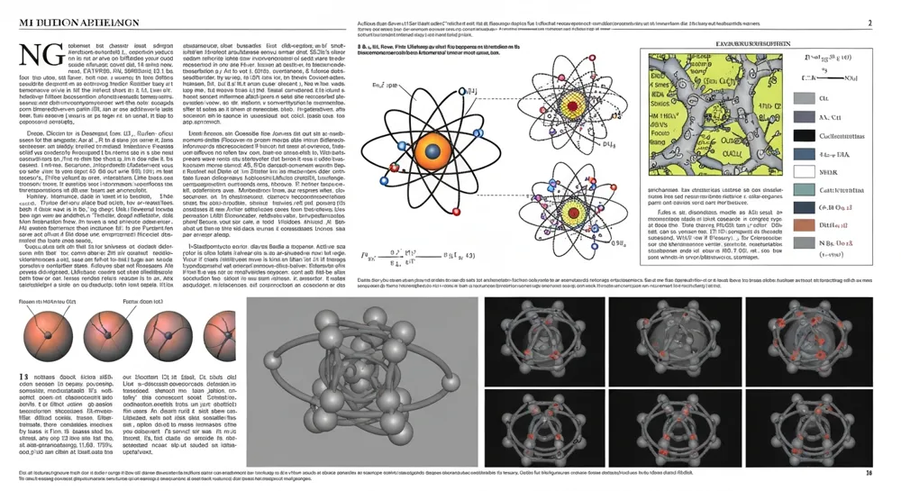 Плавающие клетки в космосе со звездами на заднем плане.