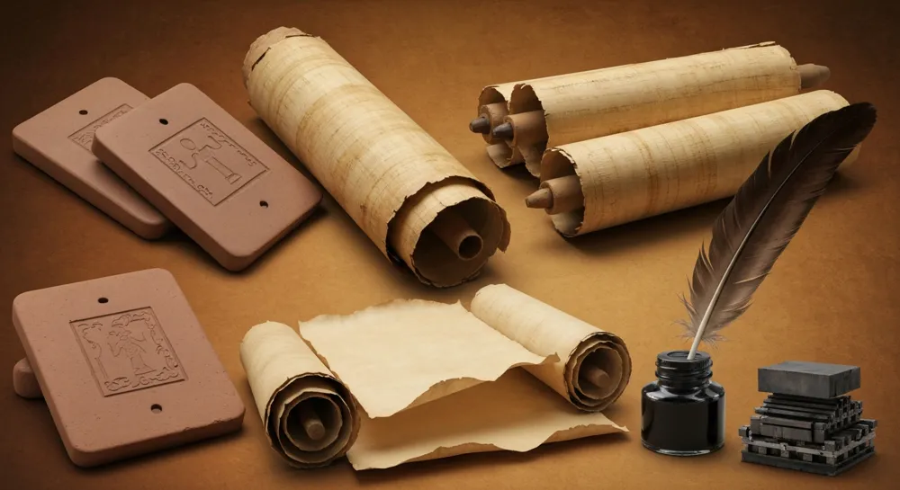 Blühende Pflanzen mit schattenhaften Sturmwolken darüber.