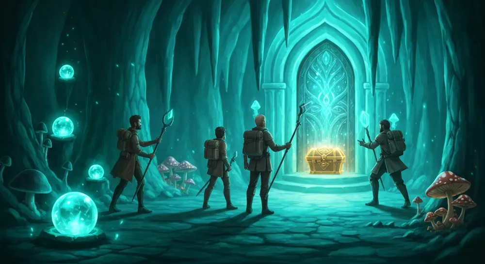 Перемещающиеся стрелки и символы валюты на фоне панорамы города.