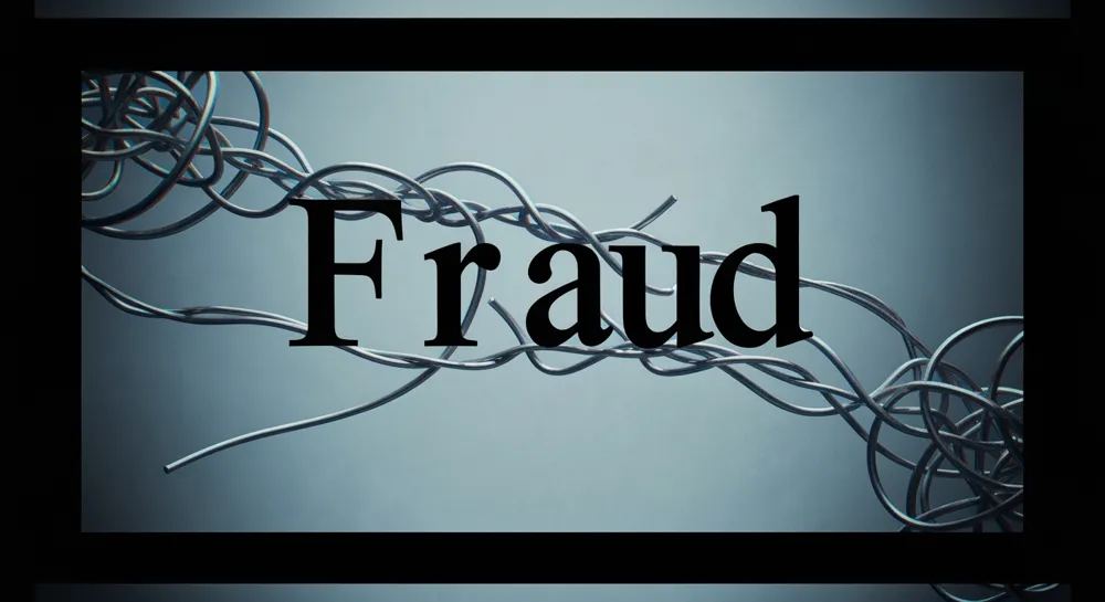 Fraud prevention depicted through digital lock and cash.