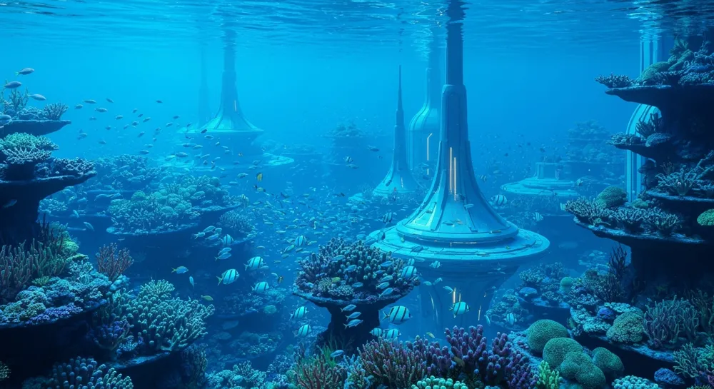 Silueta de robot futurista con fondo de inspiración tecnológica.