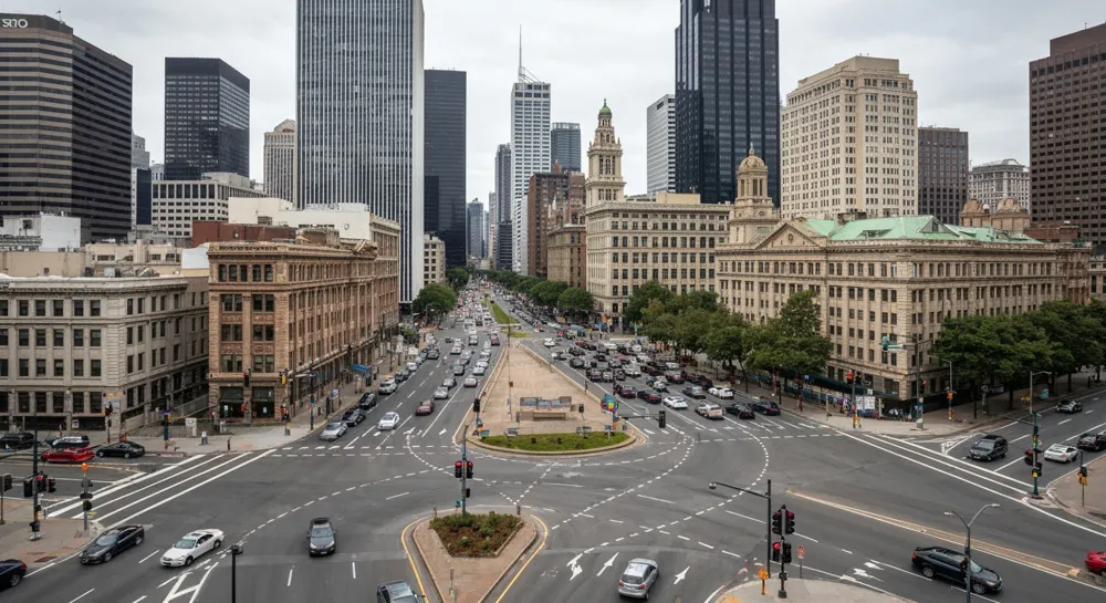 Футуристические торговые алгоритмы с абстрактными графиками.