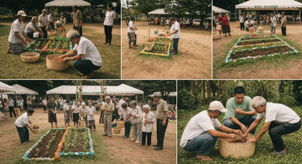 Futuristisches Verkehrsnetz mit autonomen Fahrzeugen.