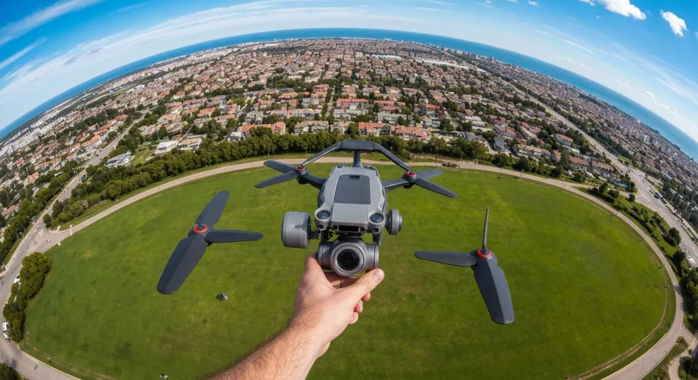 A glowing light bulb surrounded by gears and circuits.