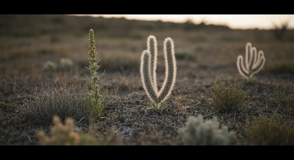 Goldene Getreidefelder unter strahlend blauem Himmel.