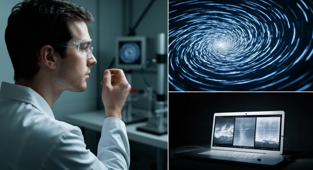 Золотые чешуйки, сбалансированные на устойчивой поверхности.