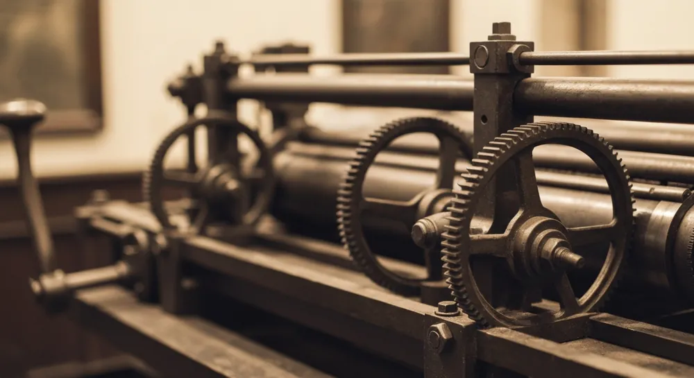 Goldener Turm mit aufsteigenden Pfeilen auf finanziellem Hintergrund.