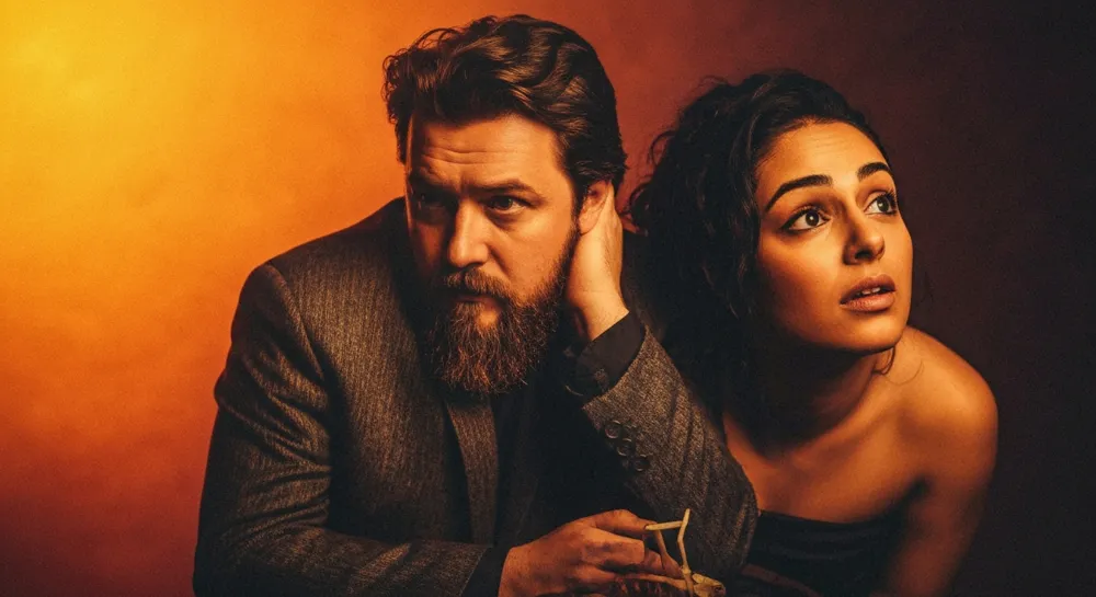 Tendance dorée à la hausse avec des flèches grimpantes et des étincelles.