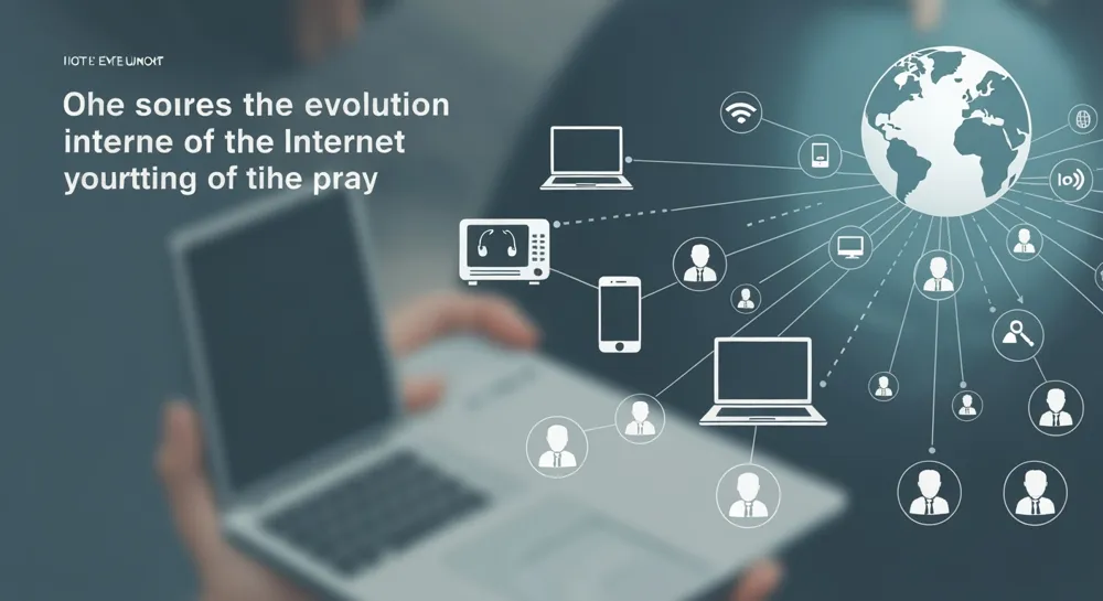 Графическое представление растущего влияния технологий.