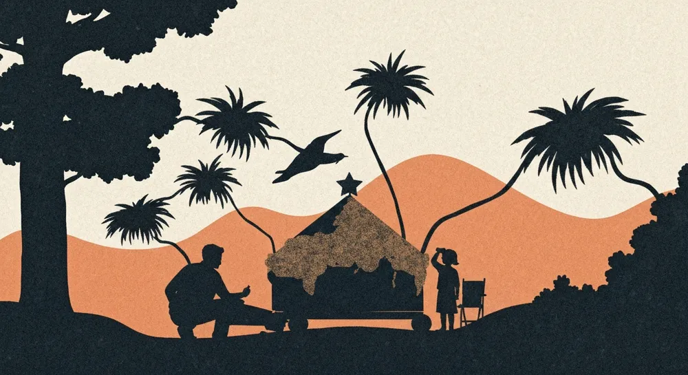 Illustration d'ondes sismiques rayonnant depuis un épicentre.