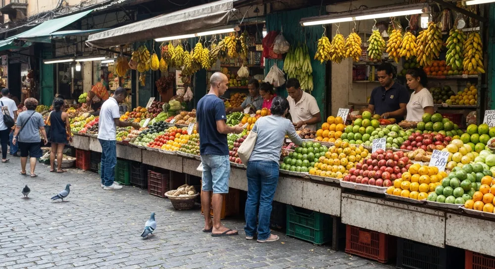 Image of oil barrels in a barren landscape with dark clouds.