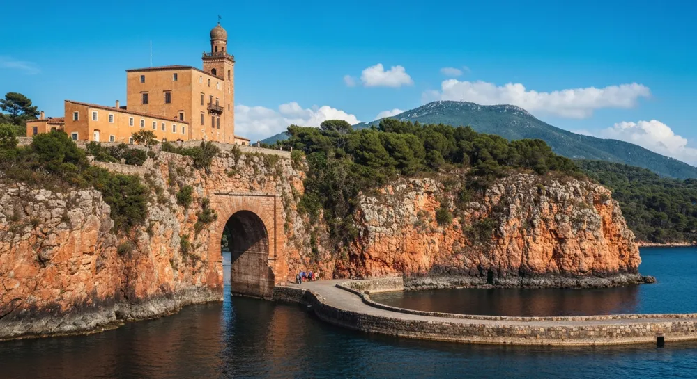 Взаимосвязанные геометрические фигуры, представляющие концепции шифрования.