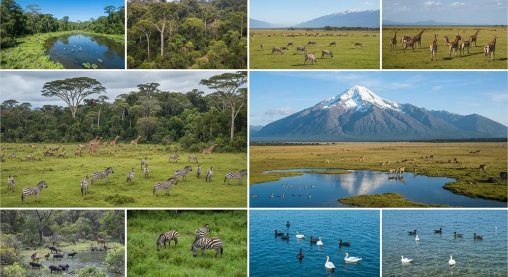 Vernetzte Landschaften stehen für Wachstum und Herausforderungen.