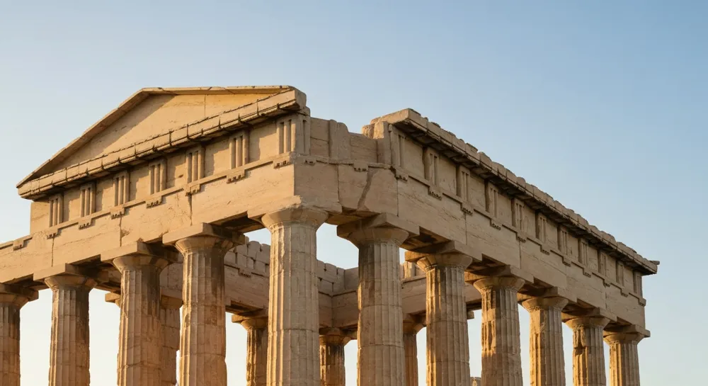Interlocking gears symbolizing AI collaboration.