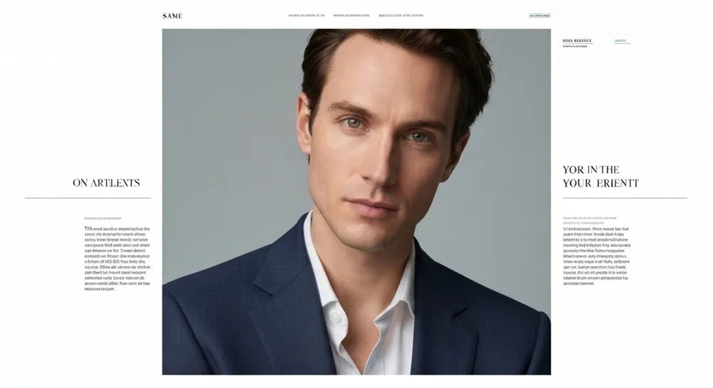 Interlocking geometric shapes with a tech-inspired design.